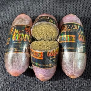 Golden Tiger Hash Egg 160/70U – Premium Full-Melt Hash